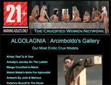 Tablet Screenshot of crucified-women.net